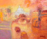 Jean Volang Painting, Venetian Scene - Sold for $2,048 on 12-03-2022 (Lot 611).jpg